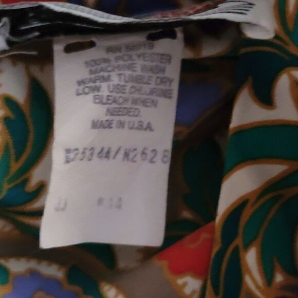 Notations Vintage Mock Neck Blouse - Picture 12 of 16